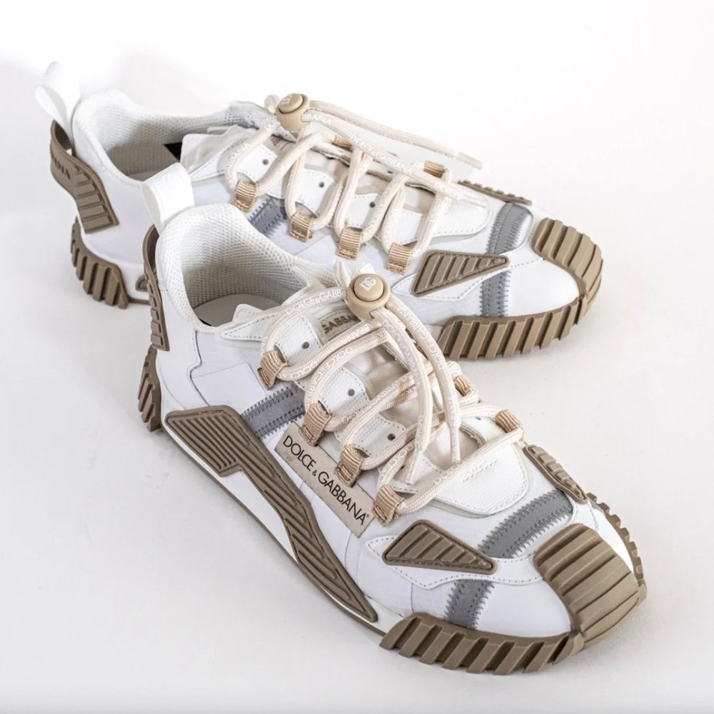 Size EU42.5 | US9.5 - DOLCE & GABBANA Men's NS1 Paneled Sneakers Authentic NEW - Picture 7 of 16